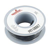 SparkFun Electronics - PRT-08867 - HOOK-UP STRND 22 AWG BLACK 25'