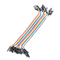SparkFun Electronics - PRT-12794 - JUMPER WIRE CONNECTED 6" M/F 20P