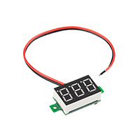 SparkFun Electronics - PRT-14313 - VOLTMETER MINI 2-WIRE 2.5-30VDC