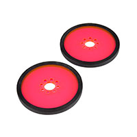 SparkFun Electronics - ROB-12151 - DISC WHEEL 3" CLR PINK 2PK