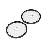 SparkFun Electronics - ROB-12204 - DISC WHEEL 4" CLR 2PK