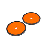 SparkFun Electronics - ROB-12210 - DISC WHEEL 4" ORNG 2PK