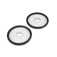 SparkFun Electronics - ROB-12213 - DISC WHEEL 3" CLR 2PK