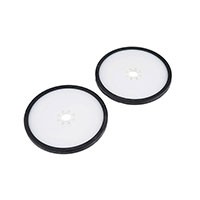 SparkFun Electronics - ROB-12226 - DISC WHEEL 4" WHT 2PK