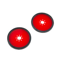 SparkFun Electronics - ROB-12382 - DISC WHEEL 3" RED 2PK
