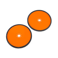 SparkFun Electronics - ROB-12422 - DISC WHEEL 5" ORNG 2PK