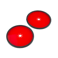 SparkFun Electronics - ROB-12435 - DISC WHEEL 5" RED 2PK