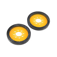 SparkFun Electronics - ROB-12479 - DISC WHEEL 2" CLR ORNG 2PK