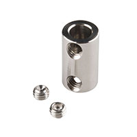 SparkFun Electronics - ROB-12493 - SHAFT COUPLER 1/4" TO 4MM"