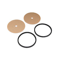 SparkFun Electronics - ROB-12507 - DISC WHEEL 5" WHT 2PK
