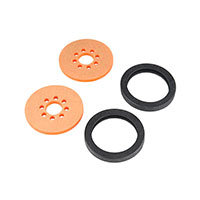 SparkFun Electronics - ROB-12530 - DISC WHEEL 2" ORNG 2PK