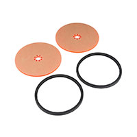 SparkFun Electronics - ROB-12552 - DISC WHEEL 5" CLR PINK 2PK