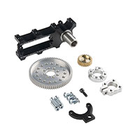 SparkFun Electronics - ROB-12604 - GEARBOX KIT CONT ROTATION 2:1