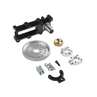 SparkFun Electronics - ROB-12606 - GEARBOX KIT CONT ROTATION 3.8:1