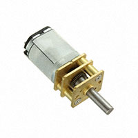 SparkFun Electronics - ROB-12518 - GEARMOTOR 2600 RPM 12VDC