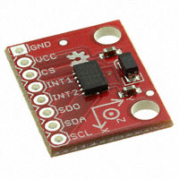 SparkFun Electronics - SEN-09836 - EVAL BOARD FOR ADXL345