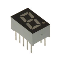 Stanley Electric Co - NKR131SB - LED 7SEG DISP .30" RED CC BLACK