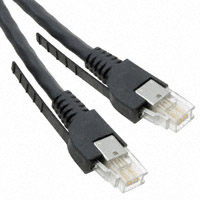 Stewart Connector - RJP50010AA-A - CABLE MOD 8P8C HD PLUG-PLG 3.28'