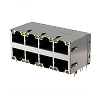 Stewart Connector - SS-74500-024 - CONN MOD JACK 8P8C R/A SHIELDED