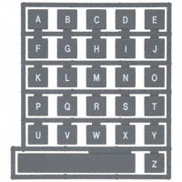 Storm Interface - 70C00103 - KEYPAD KEYTOP LEG SET C NONILLUM