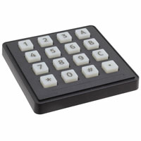 Storm Interface - 7203-16T0203 - SWITCH KEYPAD 16 KEY 0.05A 24V