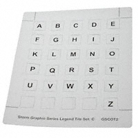 Storm Interface - GSC0T203 - KEY LEGEND SET C ALPHABET 26PC