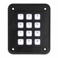 Storm Interface - 3KLW12T103 - SWITCH KEYPAD 12 KEY 0.05A 24V