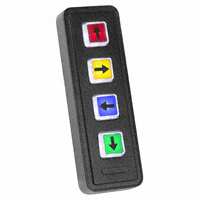 Storm Interface - 7207-041W203 - SWITCH KEYPAD 4 KEY 0.05A 24V