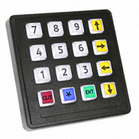 Storm Interface - 7207-161W203 - SWITCH KEYPAD 16 KEY 0.05A 24V