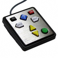 Storm Interface - EZ08-222013 - SWITCH KEYPAD 8 KEY NON-ILLUM