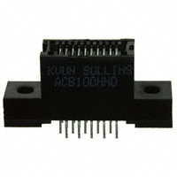 Sullins Connector Solutions - ACB10DHHD - CONN EDGE DUAL FMALE 20POS 0.050