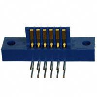 Sullins Connector Solutions - EBC06MMBD - CONN CARDEDGE MALE 12POS 0.100