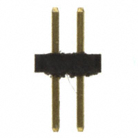 Sullins Connector Solutions - GRPB012VWVN-RC - CONN HEADER .050" 2POS DL PCB AU