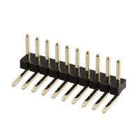 Sullins Connector Solutions - GRPB101VWCN-RC - CONN HEADER .050" 10POS PCB R/A