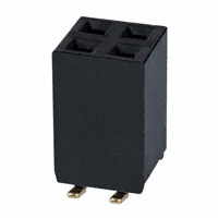 Sullins Connector Solutions - NPPC022KFMS-RC - CONN FEMALE 4POS DL .1" GOLD SMD