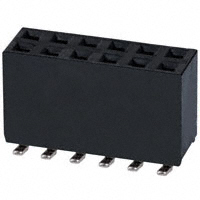 Sullins Connector Solutions - NPTC062KFMS-RC - CONN FEMALE 12POS DL .1" TIN SMD