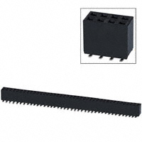 Sullins Connector Solutions - NPTC402KFMS-RC - CONN FEMALE 80POS DL .1" TIN SMD