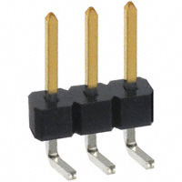 Sullins Connector Solutions - PBC03SBAN - CONN HEADER .100 SINGL R/A 3POS