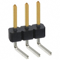 Sullins Connector Solutions - PBC03SBCN - CONN HEADER .100 SINGL R/A 3POS
