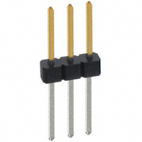 Sullins Connector Solutions - PBC03SFBN - CONN HEADER .100 SINGL STR 3POS
