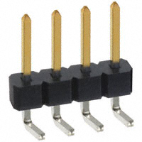 Sullins Connector Solutions - PBC04SBAN - CONN HEADER .100 SINGL R/A 4POS