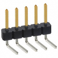 Sullins Connector Solutions - PBC05SBCN - CONN HEADER .100 SINGL R/A 5POS