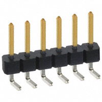 Sullins Connector Solutions - PBC06SBAN - CONN HEADER .100 SINGL R/A 6POS