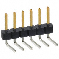 Sullins Connector Solutions - PBC06SBCN - CONN HEADER .100 SINGL R/A 6POS