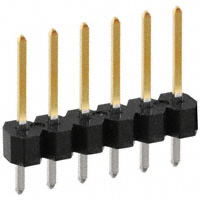 Sullins Connector Solutions - PBC06SFAN - CONN HEADER .100 SINGL STR 6POS
