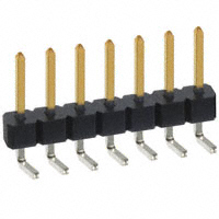 Sullins Connector Solutions - PBC07SBAN - CONN HEADER .100 SINGL R/A 7POS