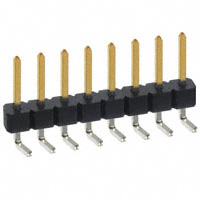 Sullins Connector Solutions - PBC08SBAN - CONN HEADER .100 SINGL R/A 8POS