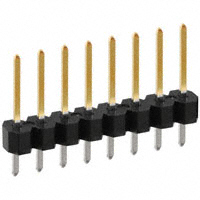 Sullins Connector Solutions - PBC08SFAN - CONN HEADER .100 SINGL STR 8POS
