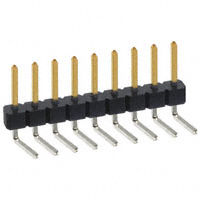 Sullins Connector Solutions - PBC09SBCN - CONN HEADER .100 SINGL R/A 9POS