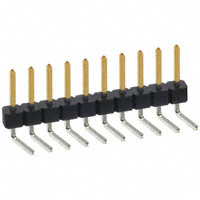 Sullins Connector Solutions - PBC10SBCN - CONN HEADER .100 SINGL R/A 10POS